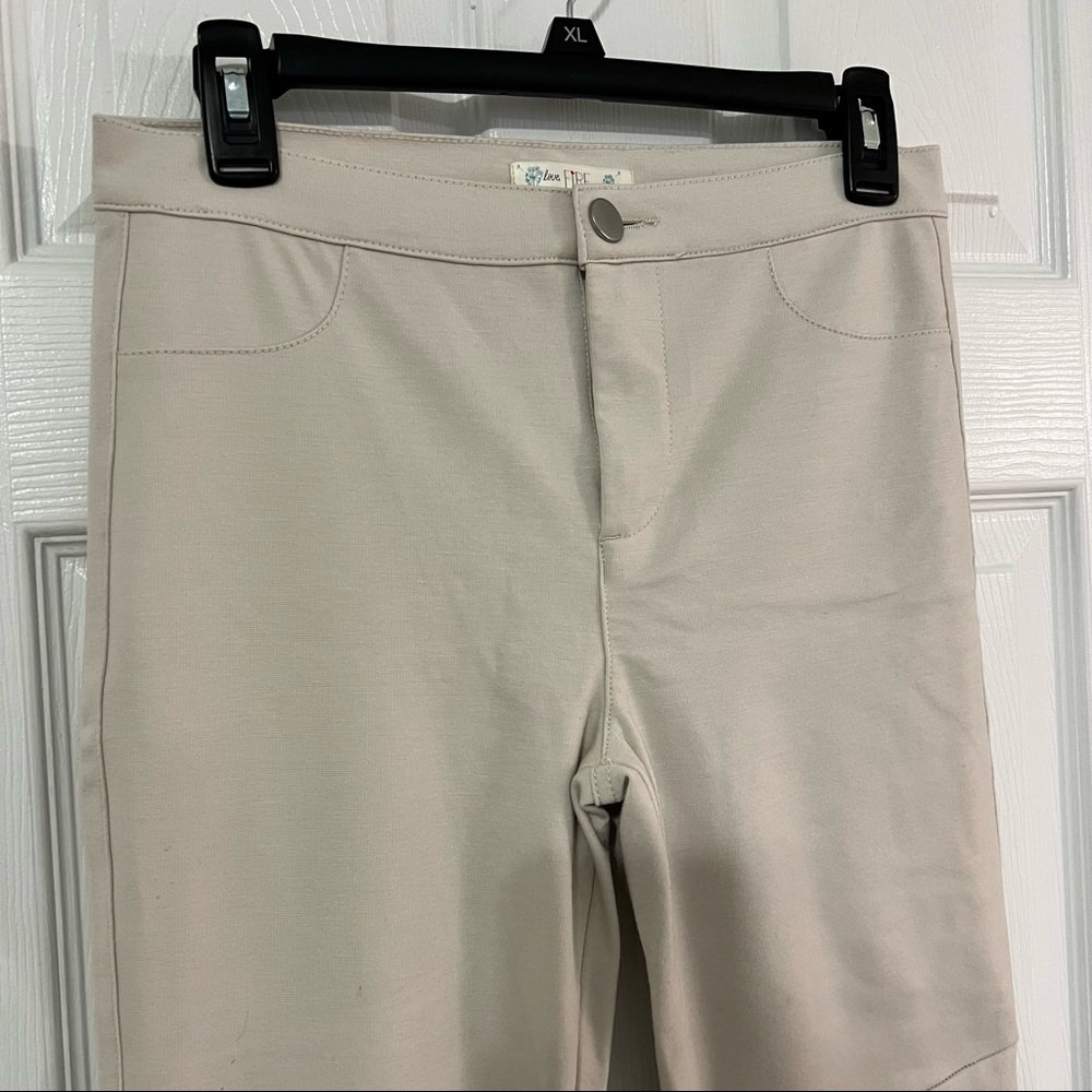 Off White Business Casual Pants